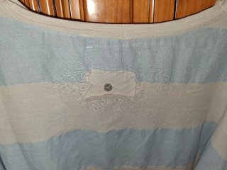 Camisa rayas globo talla única