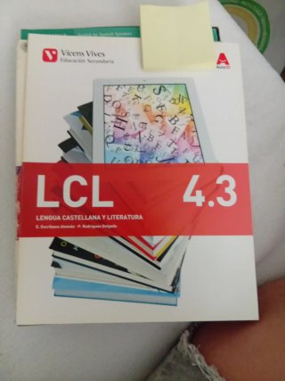 LCL 4, Lengua castellana y literatura, Educació...