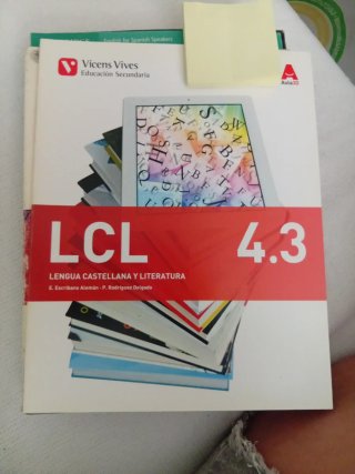 LCL 4, Lengua castellana y literatura, Educació...