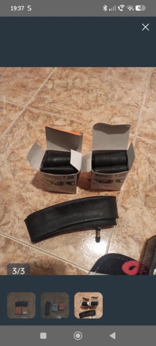 3 Camere Bici 27'5 Presta 48mm Decathlon