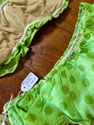 Bikini Como un pez en el agua verde S