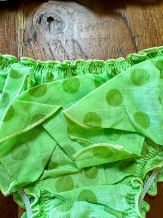 Bikini Como un pez en el agua verde S