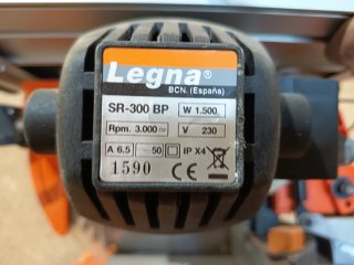 Sierra Hibrida Legna de Mesa con Ingletadora