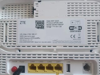 Router WiFi 6 ZTE