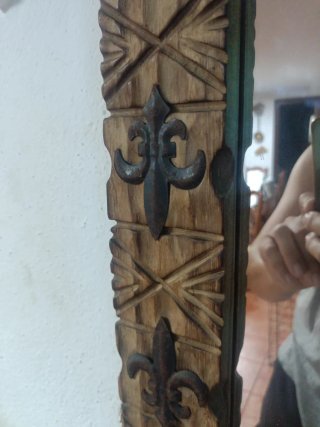Espejo Colonial Español Octogonal