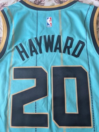 Camiseta Jordan NBA Gordon Hayward #20 Buzz City