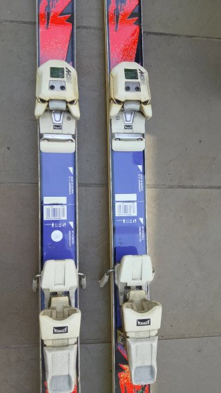 esquís vintage Atomic Ceramic 445 de 185 cm