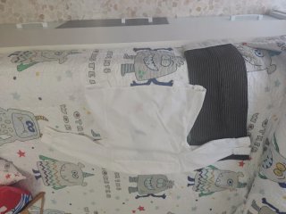 Traje Gitano Blanco y Marrón