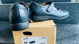 Zapatos escolares azul marino