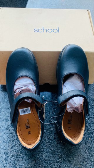 Zapatos escolares azul marino