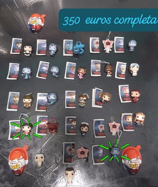 Colección Completa Funkos Kinder Stranger Things