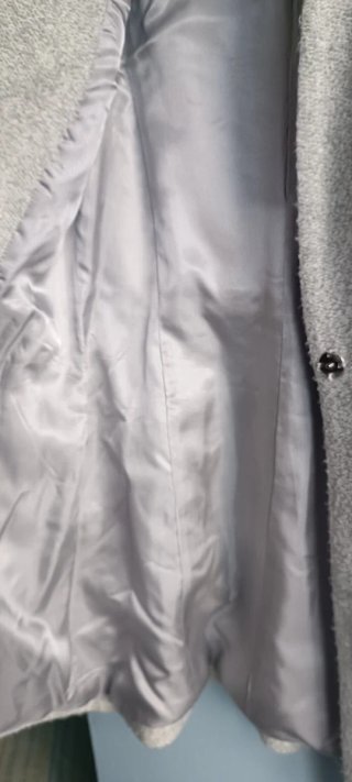 Abrigo Zara Gris