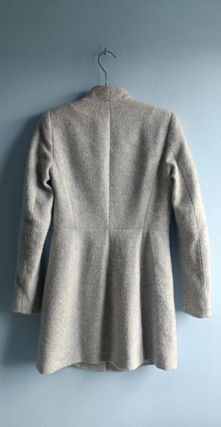 Abrigo Zara Gris