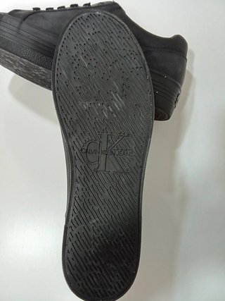 Zapatillas Calvin Klein Jeans negras logo CK talla