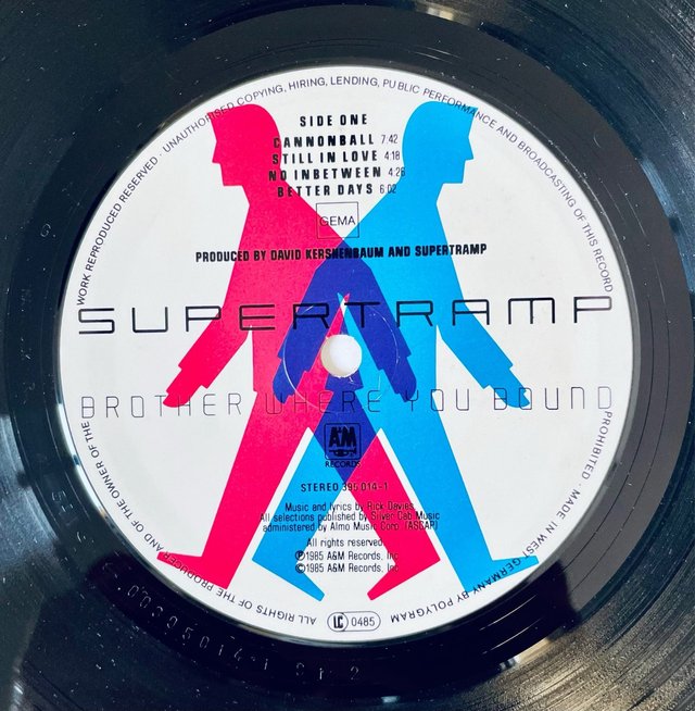 Supertramp – Brother Where You Bound | LP Vinilo