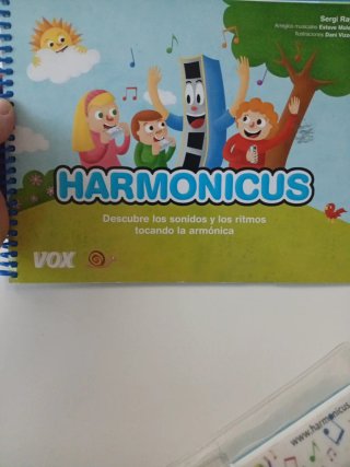 Armónica infantil Harmonicus + libro