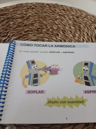 Armónica infantil Harmonicus + libro