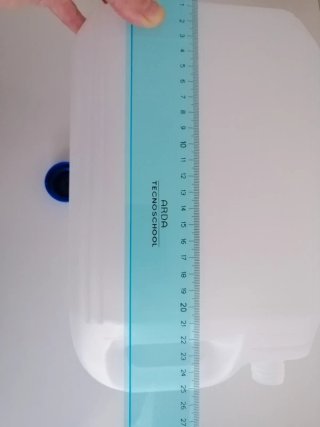 Set 4 taniche vuote 5 litri plastica