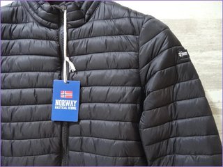 Chaqueta Norway Nautical School acolchada negra ta