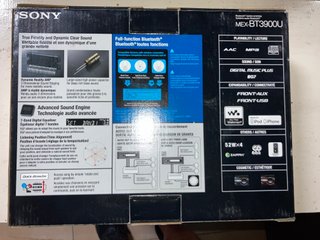 Radio CD Coche Sony MEX-BT3900U (en su caja)