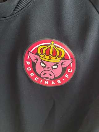 Camiseta Porcinas FC Queens League Negra