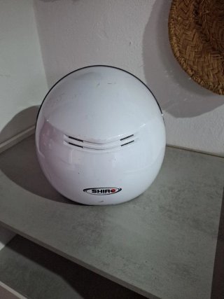 Casco Moto Shiro Blanco