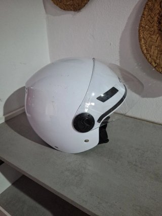 Casco Moto Shiro Blanco