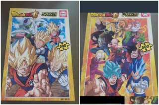 2 Puzzles Dragon Ball Super 500 Piezas