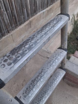 Escalera Inox Piscina 4 Peldaños