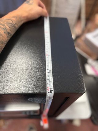 Caja Fuerte Electrónica Negra Doméstica