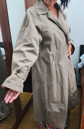 Gabardina Cortefiel Beige