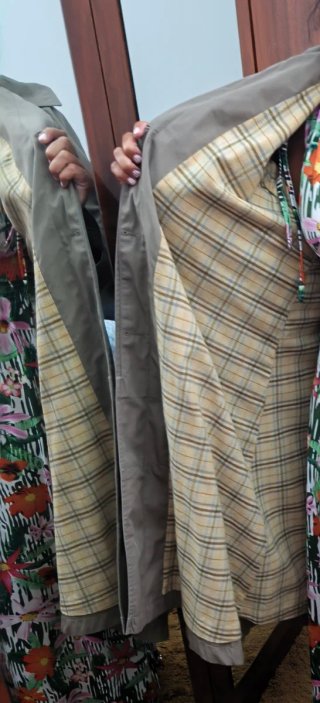 Gabardina Cortefiel Beige