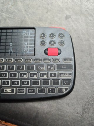 Teclado y ratón Rii inalámbrico