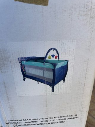 Cuna de viaje Asalvo + colchón