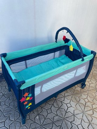 Cuna de viaje Asalvo + colchón