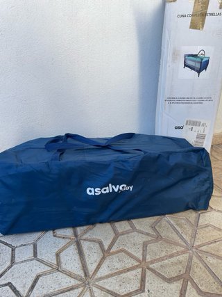 Cuna de viaje Asalvo + colchón