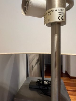 Mesa y Lámpara Diana de Santa Cole