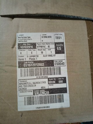 Tapacubos Kia Carens y llantas