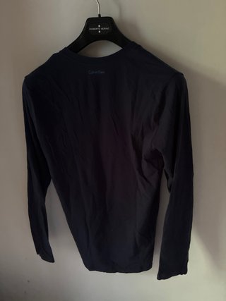 Camiseta Calvin Klein Hombre Talla S Azul