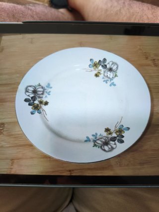 5 Platos Postre Pickman Cartuja Porcelana