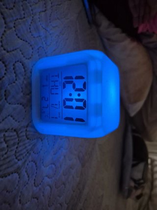 Despertador Digital con Luz LED