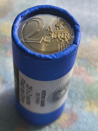 Rollo 2€ Francia 2025 FdC Notre-Dame