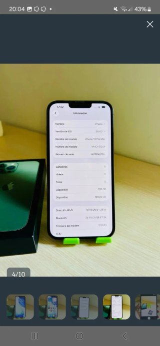 iPhone 13 Pro Max Verde