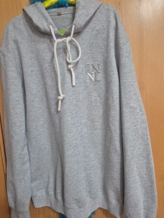 Sudadera Gris Juvenil Talla 38