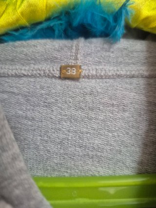 Sudadera Gris Juvenil Talla 38
