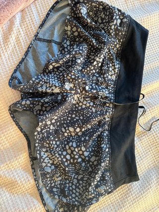 Shorts Nike Mujer Negro Gris