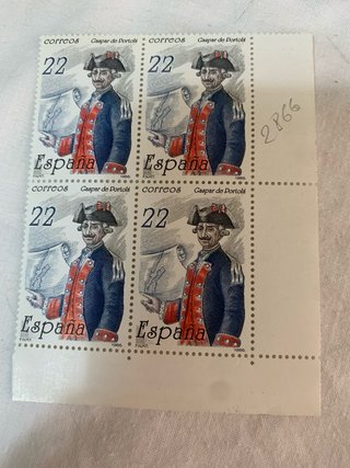 Lote 9 sellos España Edifil 17 y 68 sellos Ref 390