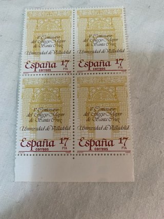 Lote 9 sellos España Edifil 17 y 68 sellos Ref 390