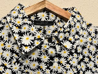Camisa Estampada PARFOIS T S oversize sin estrenar