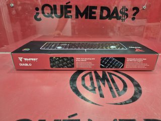 Teclado Mecánico Gaming Tempest Series Diablo.